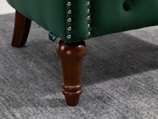 Birlea Birlea Freya Green Velvet Fabric Chair