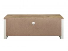 Birlea Birlea Highgate Cream and Oak Effect Large TV Unit (Flat Packed)