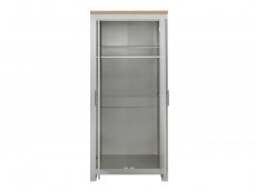 Birlea Birlea Highgate Grey and Oak Effect 2 Door Wardrobe (Flat Packed)