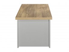 Birlea Birlea Highgate Grey and Oak Effect Coffee Table (Flat Packed)