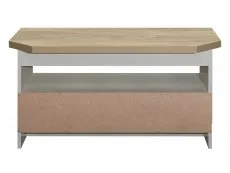 Birlea Birlea Highgate Grey and Oak Effect Corner TV Unit