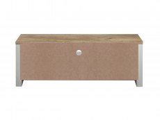 Birlea Birlea Highgate Grey and Oak Effect Large TV Unit (Flat Packed)