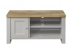 Birlea Highgate Grey and Oak Effect Small TV Unit