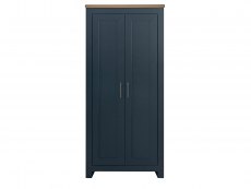 Birlea Birlea Highgate Navy and Oak Effect 2 Door Wardrobe (Flat Packed)