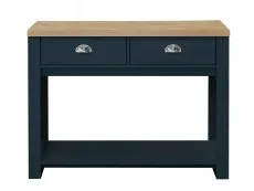 Birlea Birlea Highgate Navy and Oak Effect 2 Drawer Console Table