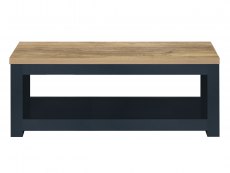 Birlea Birlea Highgate Navy and Oak Effect Coffee Table (Flat Packed)