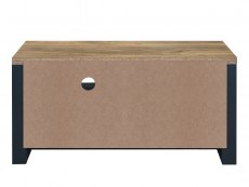 Birlea Birlea Highgate Navy and Oak Effect Small TV Unit (Flat Packed)