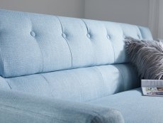 Birlea Birlea Lambeth Large Duck Egg Blue Fabric Sofa