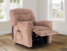Birlea Regency Wheat Fabric Rise & Recline Chair