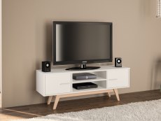 Birlea Birlea Shard White TV Unit (Flat Packed)