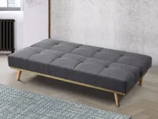Birlea Furniture & Beds Birlea Snug Grey Fabric Sofa Bed