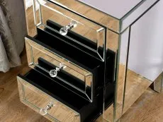 Birlea Birlea Valencia 3 Drawer Bedside Table (Assembled)