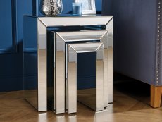 Birlea Birlea Valencia Trio Nest Of Tables (Assembled)