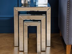 Birlea Birlea Valencia Trio Nest Of Tables (Assembled)