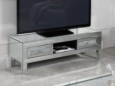 Birlea Birlea Vienna Mirrored TV Unit (Assembled)