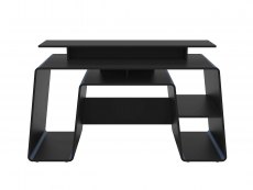 Birlea Birlea Onyx Black and Blue Computer Desk