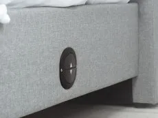 Birlea Birlea Plaza Grey Fabric TV Bed Frame