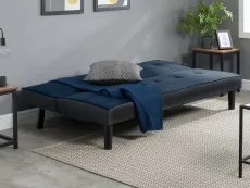 Birlea Aurora Midnight Blue Velvet Sofa Bed