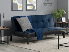 Birlea Birlea Aurora Midnight Blue Velvet Sofa Bed
