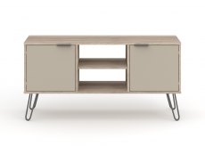 Core Products Core Augusta Driftwood and Calico 2 Door Flat Screen TV Unit (Flat Packed)