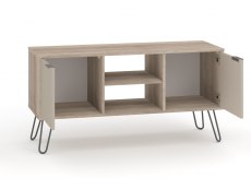 Core Products Core Augusta Driftwood and Calico 2 Door Flat Screen TV Unit (Flat Packed)