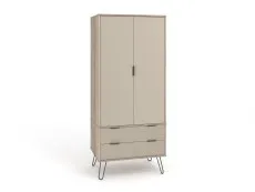 Core Core Augusta Driftwood and Calico 2 Door 2 Drawer Double Wardrobe