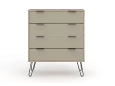 Core Products Core Augusta Driftwood and Calico 4 Drawer Chest of Drawers