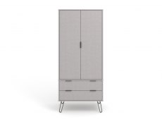 Core Products Core Augusta Grey 2 Door 2 Drawer Double Wardrobe (Flat Packed)