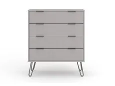 Core Core Augusta Grey 4 Drawer Chest of Drawers