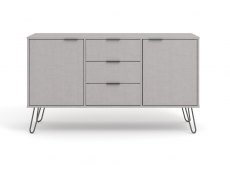 Core Products Core Augusta Grey Medium Sideboard with 2 Door 3 Drawer (Flat Packed)