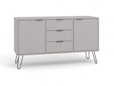 Core Products Core Augusta Grey Medium Sideboard with 2 Door 3 Drawer (Flat Packed)