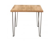 Core Augusta Waxed Pine Standard Lamp Table  (Flat Packed)