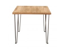 Core Products Core Augusta Waxed Pine Standard Lamp Table (Flat Packed)
