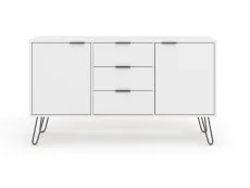 Core Products Core Augusta White Medium Sideboard with 2 Door 3 Drawer