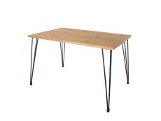 Core Products Core Augusta 118cm Rectangular Dining Table (Flat Packed)
