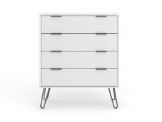 Core Products Core Augusta White 4 Drawer Chest of Drawers (Flat Packed)