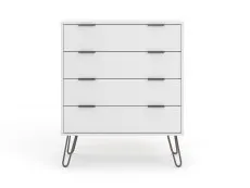 Core Core Augusta White 4 Drawer Chest of Drawers