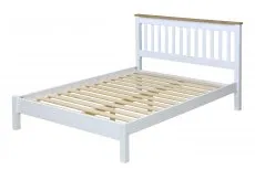 Core Core Capri White Wooden Bed Frame