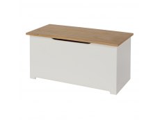 Core Products Core Colorado White and Oak Blanket Box (Flat Packed)