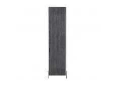Core Products Core Dallas White and Grey Oak Tall 2 Door Storage Cabinet
