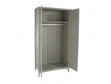 Core Products Core Como Light Grey 2 Door Wardrobe