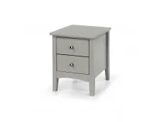 Core Products Core Como Light Grey 2 Petite Drawer Bedside Table