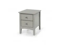 Core Core Como Light Grey 2 Petite Drawer Bedside Table