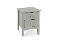 Core Core Como Light Grey 2 Petite Drawer Bedside Table