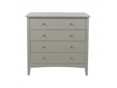 Core Products Core Como Light Grey 4 Drawer Chest of Drawers (Flat Packed)