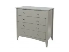 Core Core Como Light Grey 4 Drawer Chest of Drawers
