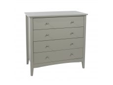 Core Products Core Como Light Grey 4 Drawer Chest of Drawers (Flat Packed)
