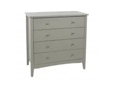 Core Products Core Como Light Grey 4 Drawer Chest of Drawers