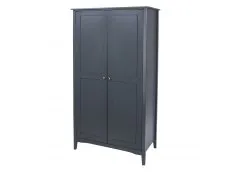 Core Core Como Midnight Blue 2 Door Wardrobe