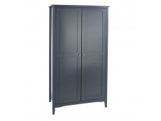 Core Products Core Como Midnight Blue 2 Door Wardrobe (Flat Packed)